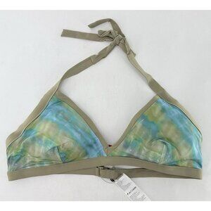 NWT prAna Women’s Sunset Scene Swim Top Mirage Size XL Bikini‎ Beach Sustainable